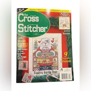 The Cross Stitcher Magazine December 2000 Holiday Festive Stitching Projects